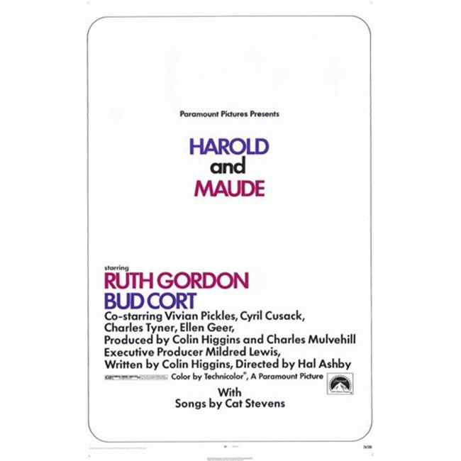 11 x 17 Movie Posters Harold and Maude